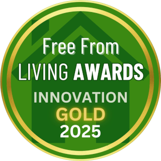 Free From Living Awards Innovation Gold Award medal