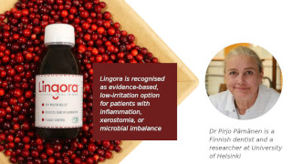 Dental Asia banner image for the news story about Lingora.