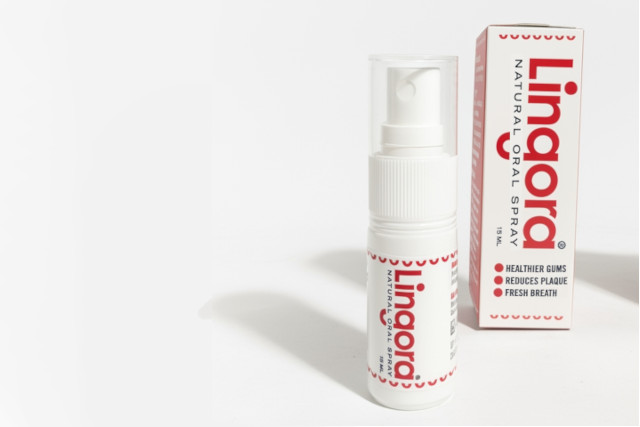 Lingora Natural Oral Spray bottle